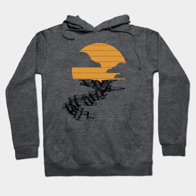 Arizona Sunset Hoodie by ZekeTuckerDesign